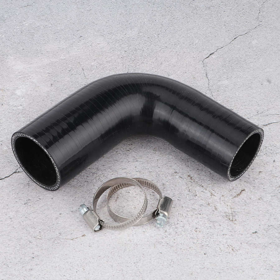 Hose 1496238 Intercooler Hose Pipe with 2 Clamps Fit for MK2/C-MAX 4M516K863BE Intercooler Accessory