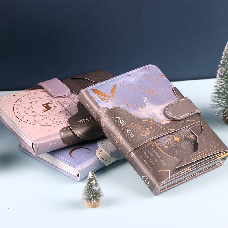 Star Notebook Starry Sky Diary Senior High School Student Notebook Book for Office Stationery A5 Book