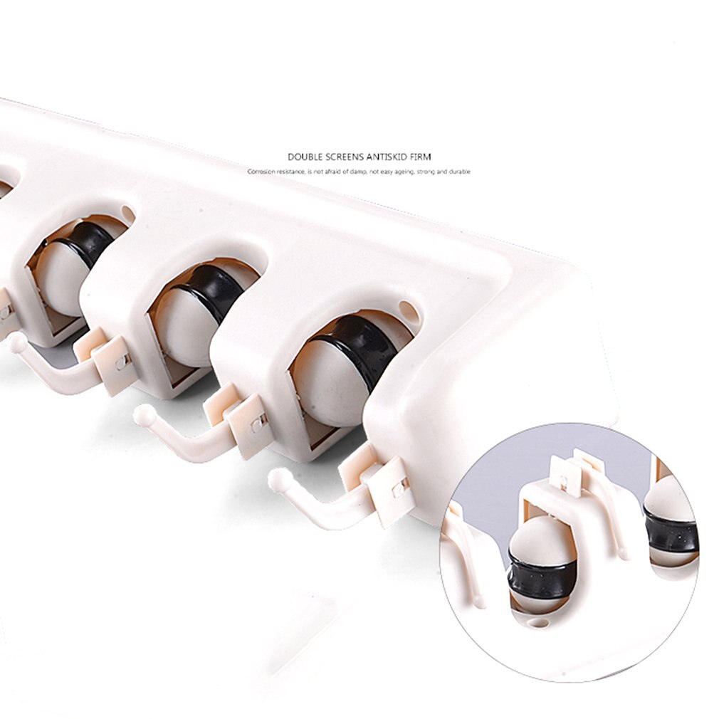 Space Aluminum Clothes Rack 5 Position White Rack Washing Table Convenient Bathroom And Toilet Storage Rack