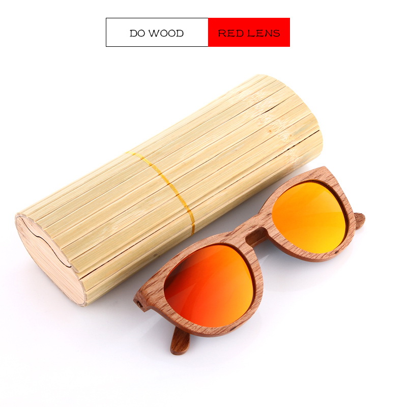 EZREAL Real Top Bamboe Hout Houten Zonnebril Gepolariseerde Handgemaakte Hout Mens Sunglass Zonnebril Mannen Gafas Oculos De Sol Madera: 5