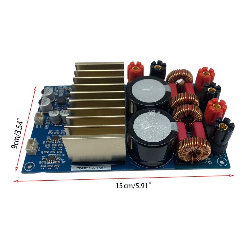 TPA3251D2 Digitale Versterker Boord 175W + 175W High-End Stereo Hifi Audio Versterker Klasse D DC24-36V