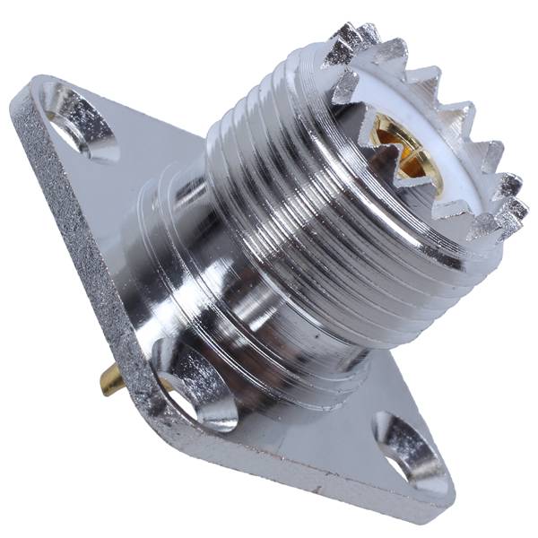 10x Uhf Vrouwelijke SO239 Panel Chassis Mount Flens Dek Monteren Soldeer Beker Rf Connector