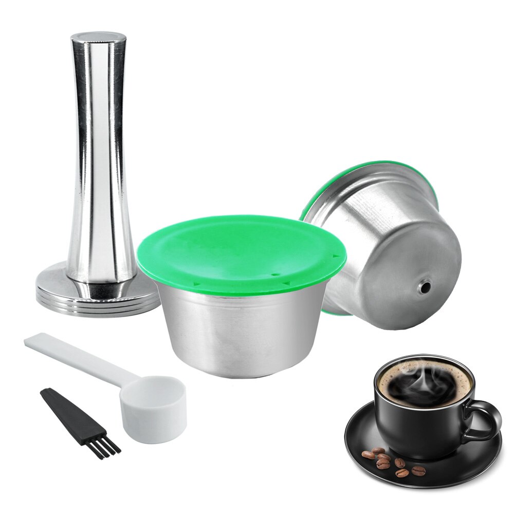 Metall wiederverwendbar Kaffee Kapsel Filter Tasse Kann Kompatibel mit Nescafe Kaffee Maschine Geeignet für Dolce Gusto Kapsel Wiederholen Verwendet