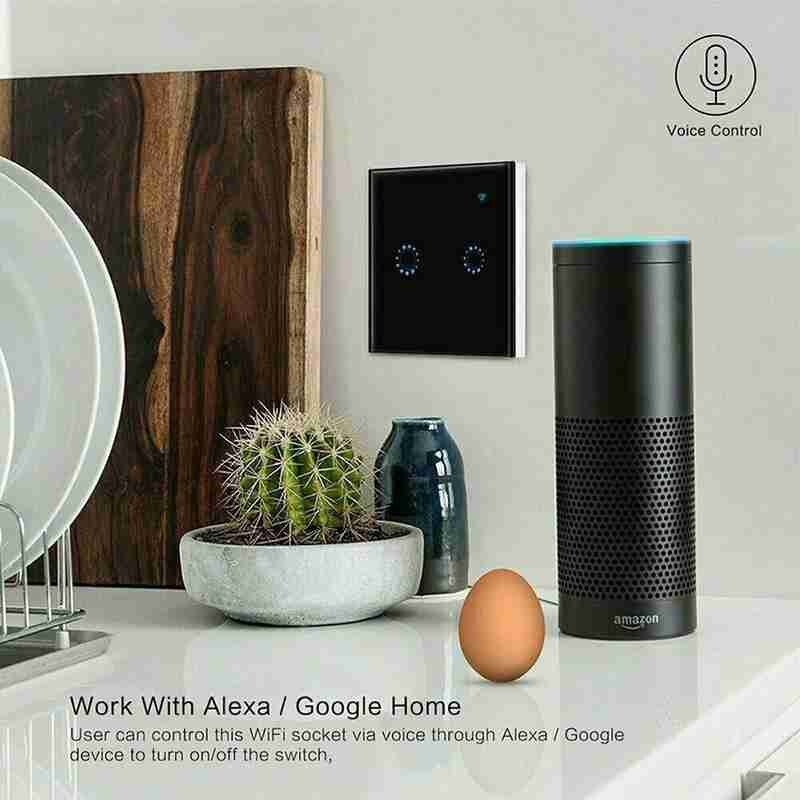 Muur Smart Switch Wifi Schakelaar Smart Afstandsbediening Schakelaar Alexa Slimme Schakelaar Compatibel Met Ios En Android