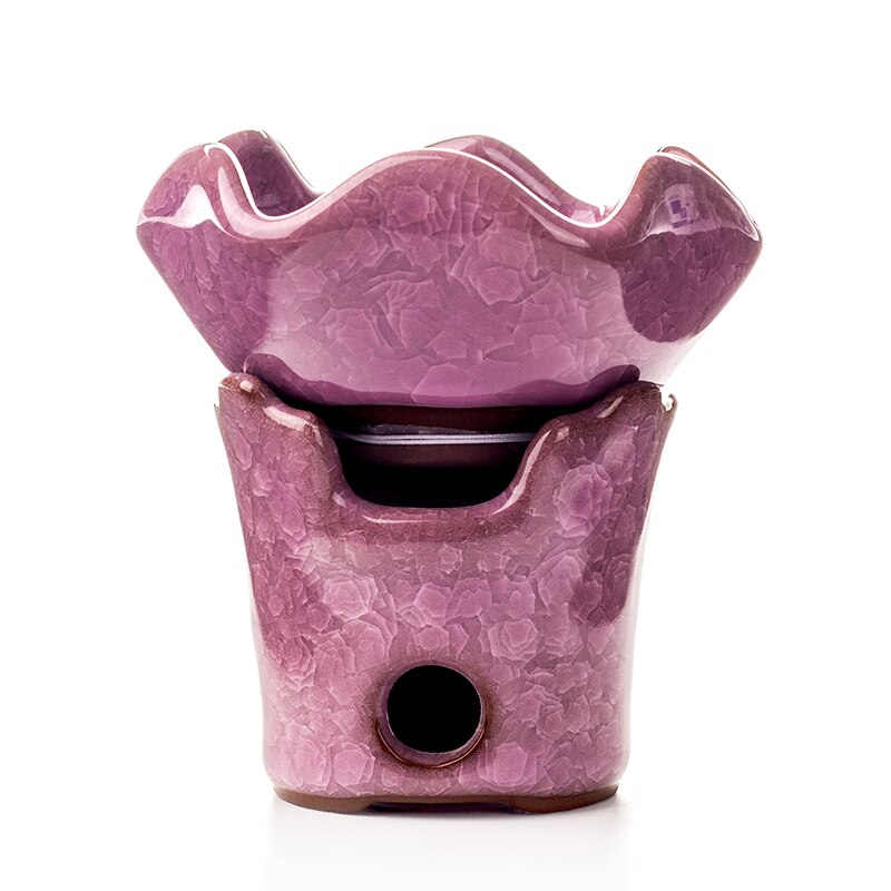 Ice crack glasyr tefilter keramik teaset teaware tetillbehör tesil kinesiskt teset drinkware koppar &amp; fat  d013: Lila