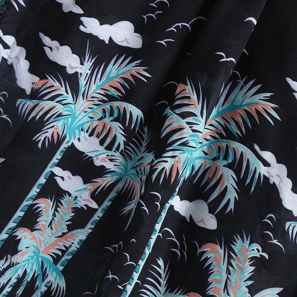 Camisas a la para hombre, blusa para hombre, ropa de playa suelta hawaiana con estampado de otoño, botones de manga corta de algodón para trabajo informal, camiseta para hombre