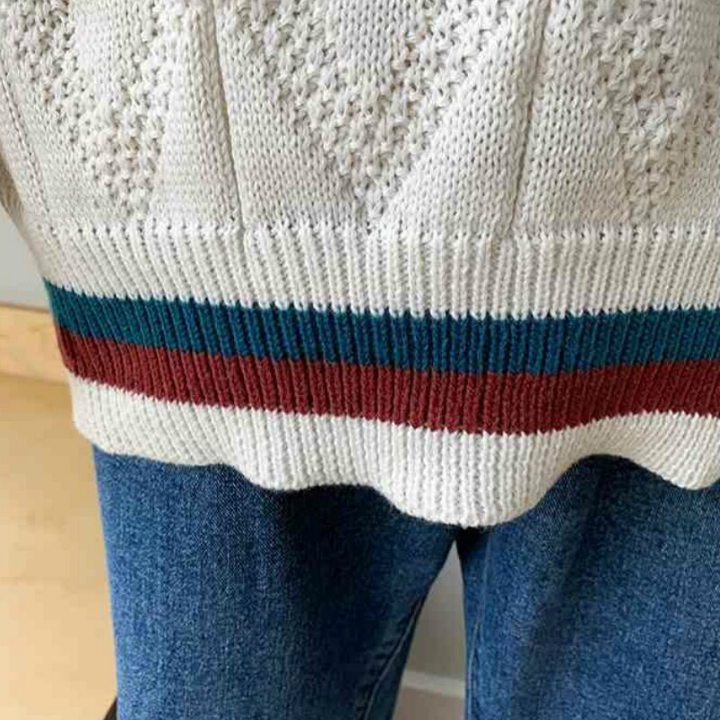 Genser Vest menn brev trykt bf v-hals 2xl oversize herre vester preppy stil streetwear stripetopp fritid strikkede gensere