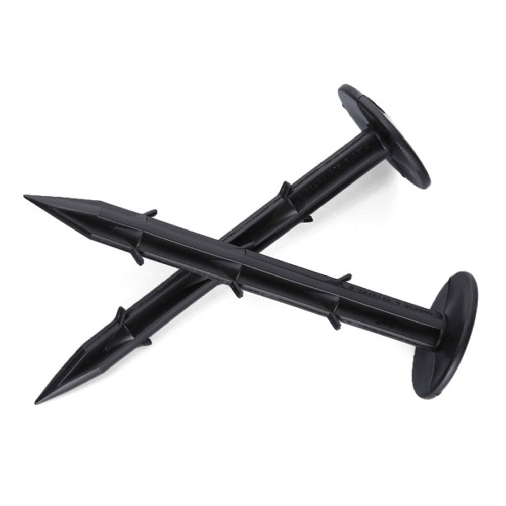 10 stk hage staker ankre landskap forankring pigger hage staker ankere 11cm plast hage netting anti-gress spiker