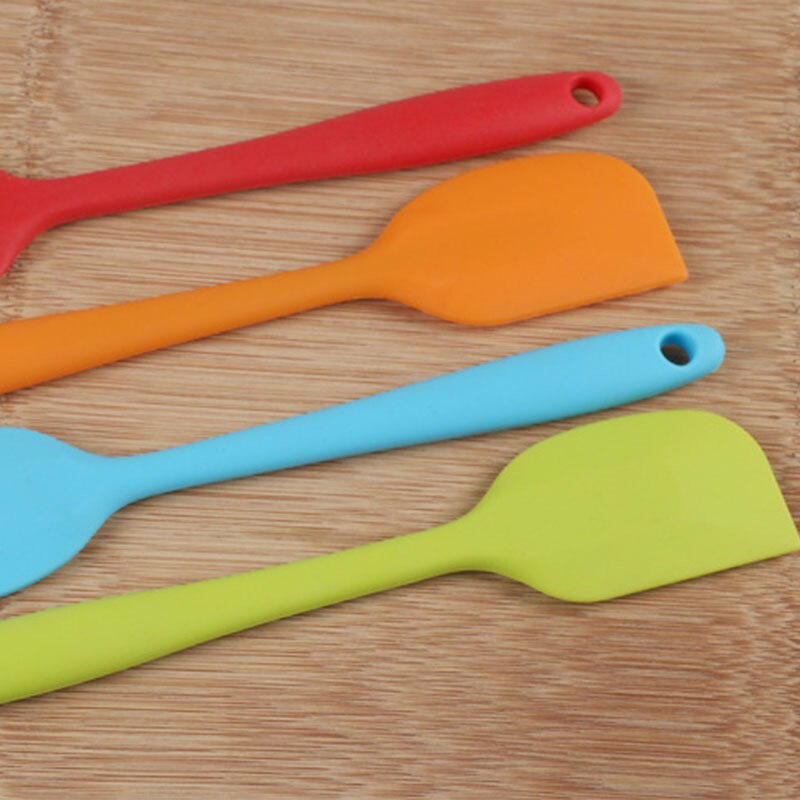 Multicolore alimentaire antiadhésif beurre cuisson Silicone spatule ensemble Cookie pâtisserie grattoir gâteau cuisson spatule Silicone spatule