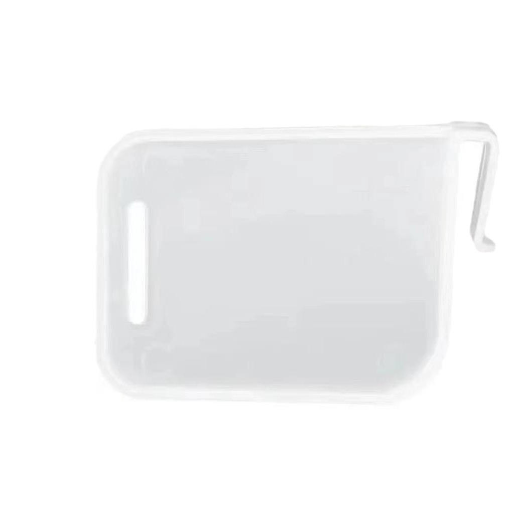 Refrigerator Storage Partition Board Fridge Kitchen Organization Home Divider Storage Splint Kitchen Bottle Can Shelf Organizer: DARK GRAY