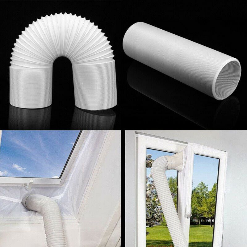 13cm/15cm Flexible Air Conditioner Exhaust Pipe Vent Hose Duct Outlet Free Extension For Portable Air Conditioner Extension Kit