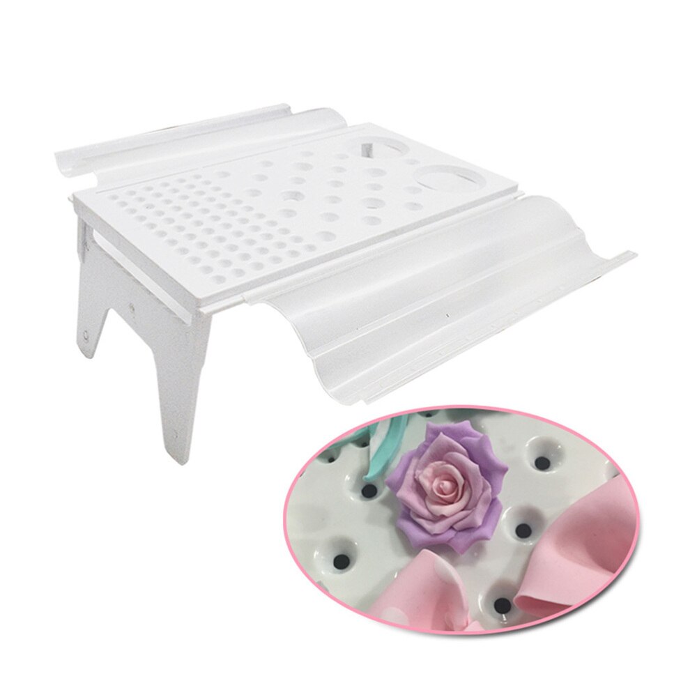 Afneembaar droogrek voor gumpastebloemen, droogrek voor aan de lucht, bakgereedschap, fondantbloemenrek voor suikerwerk, taartdecoratiebenodigdheden