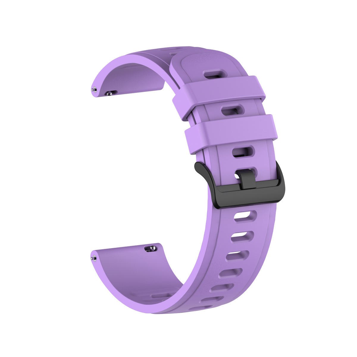 Bracelet en Silicone pour Xiaomi Watch Color 2, Bracelet de sport pour Garmin venus 2/Vivoactive 3 4, pour Amazfit GTS 2e: M / Violet