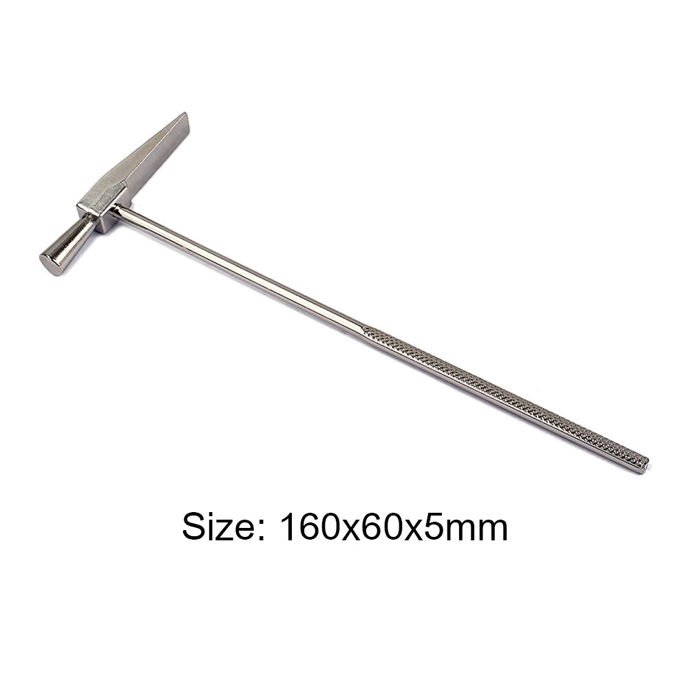 Kalimba Staal Toetsen + Houten Brug + Muziekinstrument Onderdelen Staal Tuning Hamer Kit Musical Plezierige Instrument Levert