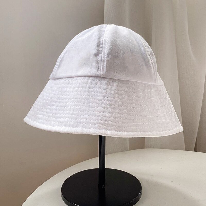 T-MAO Women Bucket Hat Fisherman Hat Cotton Graffiti Crayons Cotton Cute Kpop Print Men's Caps Sun Hats for Women: white