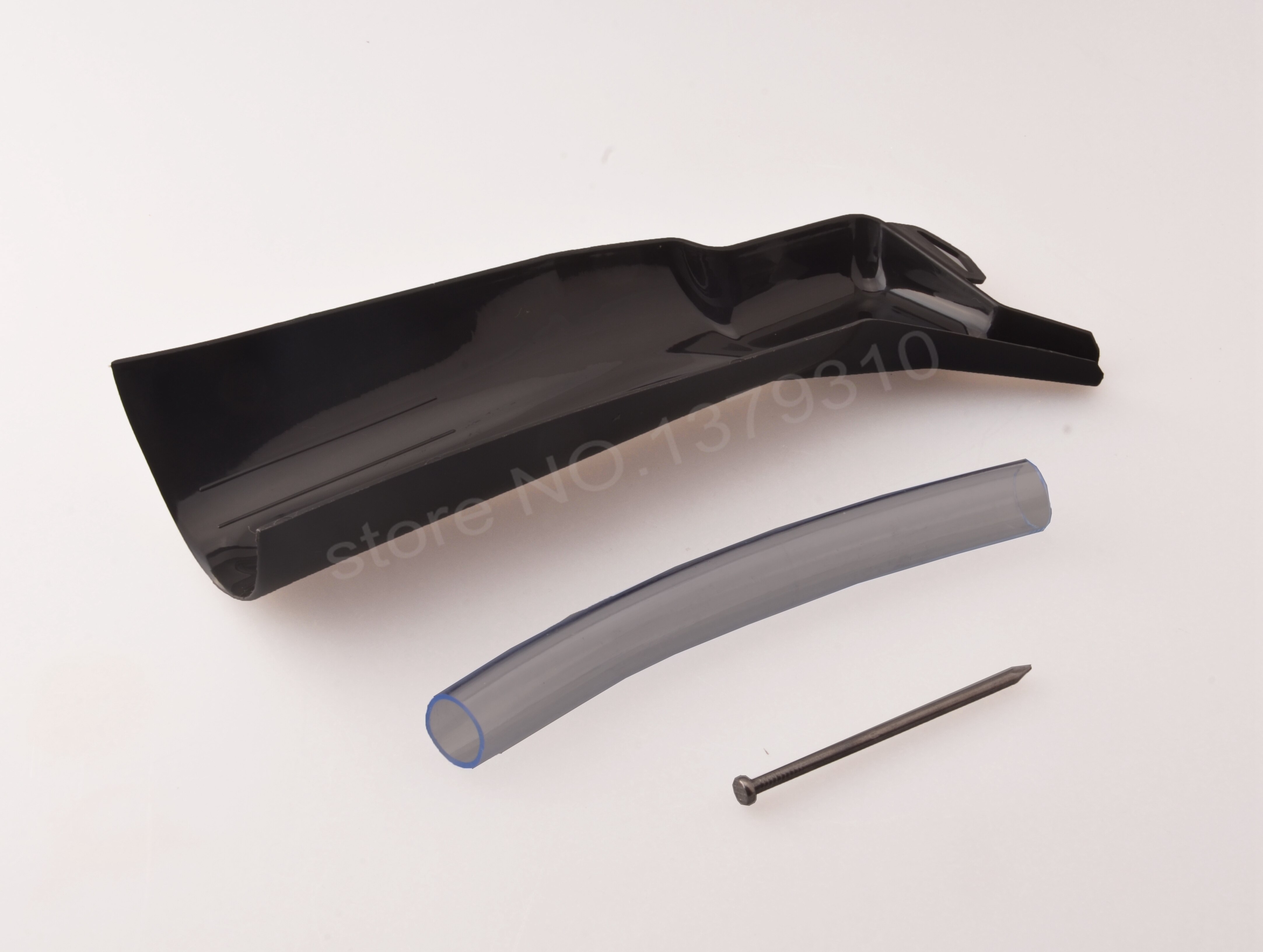 Motofan Crankcase Fill Funnel Primary Case Oil Fill Drip-Free Oil Funnel Suit For Harley（Black）