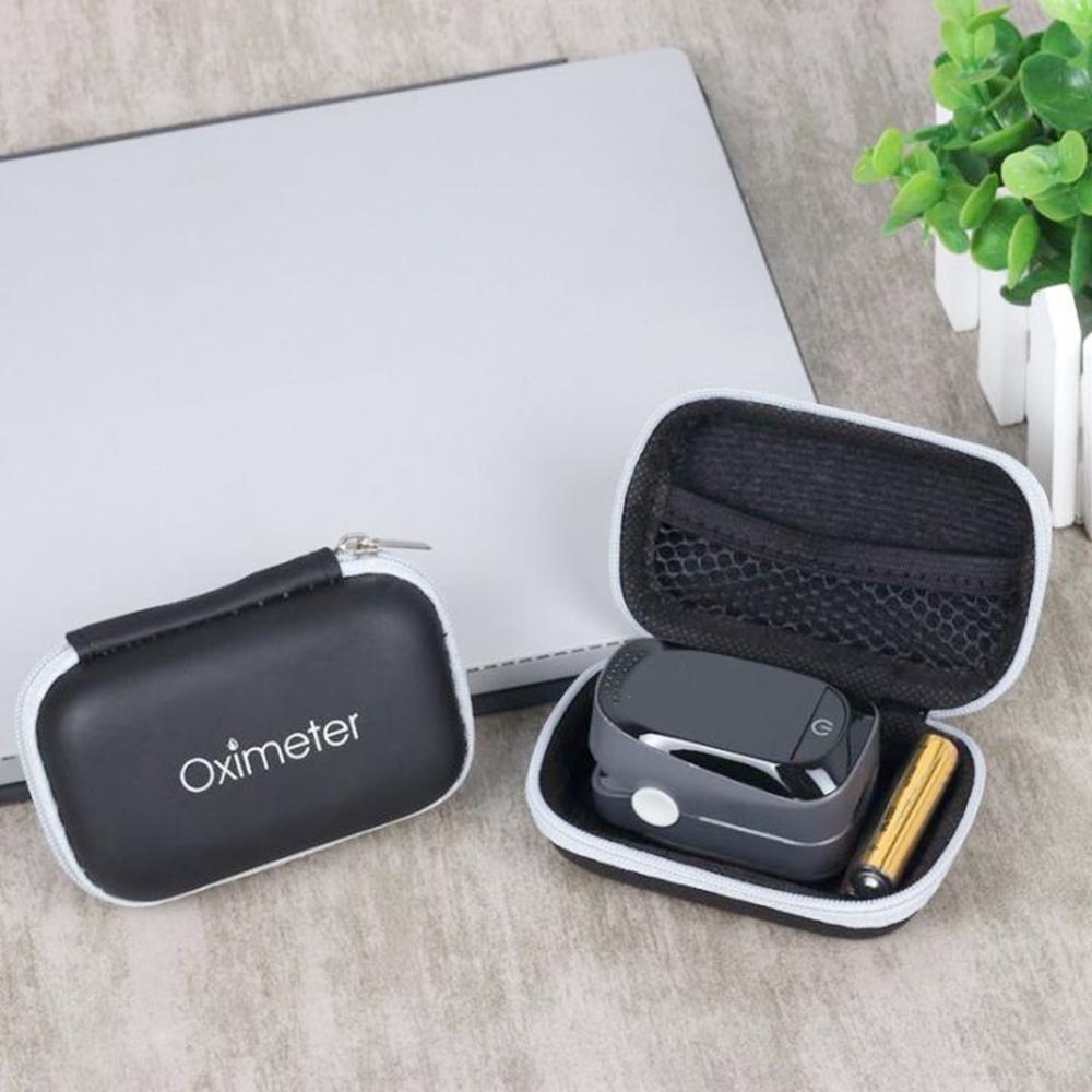 Portable Finger Pulse Oxygen Saturation Monitor Blood Oximeter Finger Oximeter Home family Pulse Oxymeter Pulse oximetro: only bag