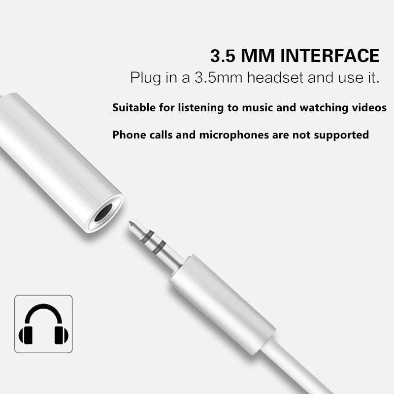 Kabel audio AUX 3,5 mm Jack Adapter słuchawkowy Lightning do IPhone14 13 12 11 Pro Max Mini XS XR X 8 7 do gniazda 3,5 mm