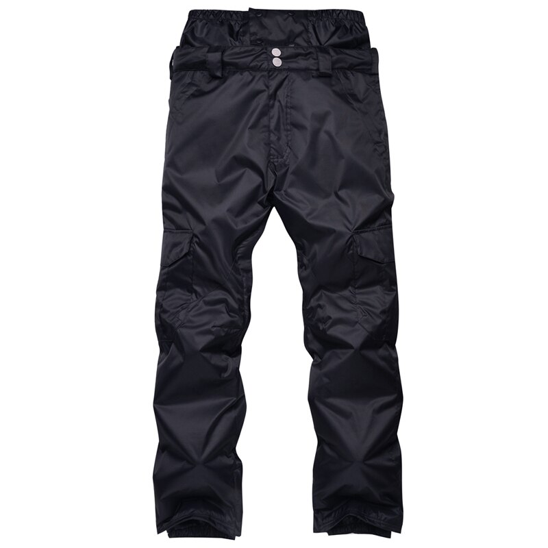 Snowborad Broek Mannen Snowboard Broek Skibroek Ski Broek Mannen Waterprrof Warme Winter Broek Voor Mannen Snowboard Broek Mannen: Black / S