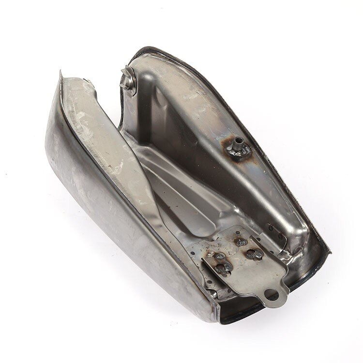 CG CG125 CG150 Motorcycle Bare Metal Fuel Tank 9L Retro Refit Motorbike Oil Tank Petrol Tank