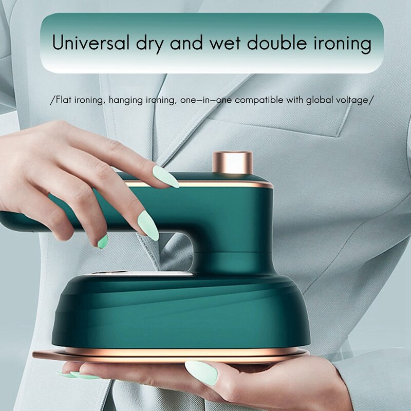 Mini Steam Iron Handheld Wet and Dry Double Steam Generator Portable Garment Steamer Home Travelling