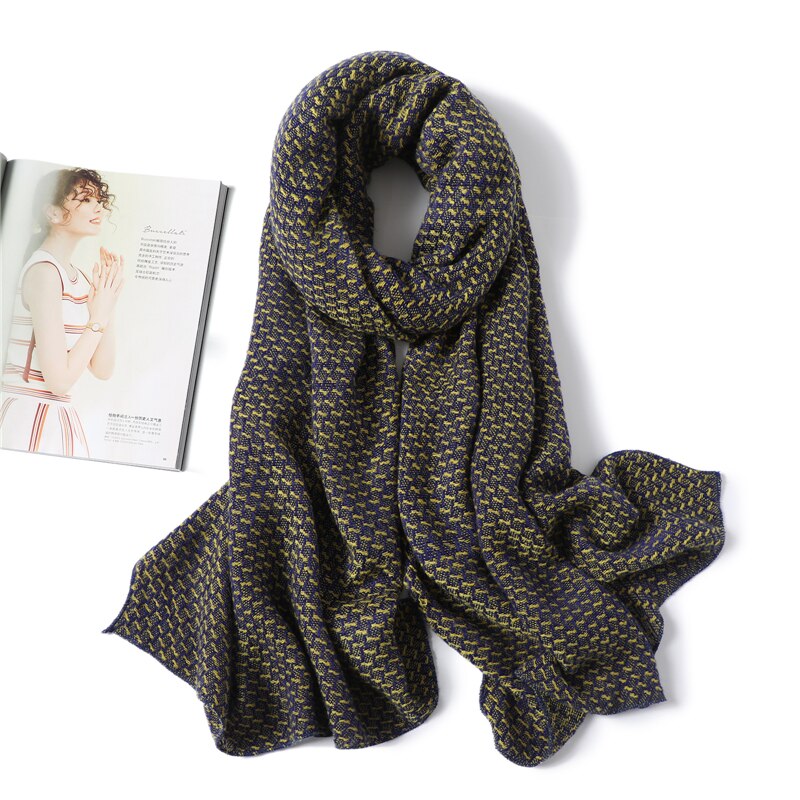 Weiche Kaschmir betroffen Schal für Frauen Warme Winter Schals Hijab Solide Pashmina Dame Schal wickeln Doppel Seite unisex Schals neue: WT5-11