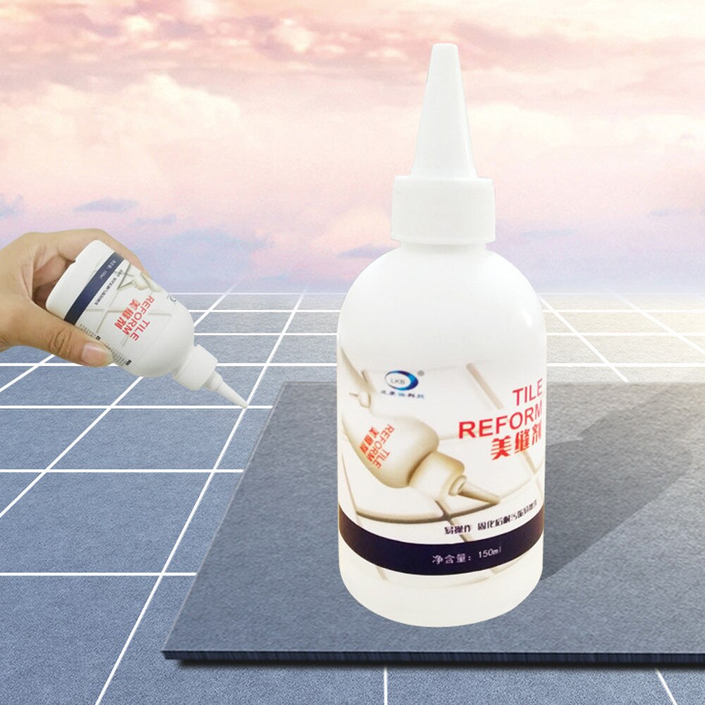 White Tile Gap Filling Agent Tile Reform Tile Gap Refill Agent Tile Reform Coating Mold Cleaner Tile Sealer Repair Glue#g30
