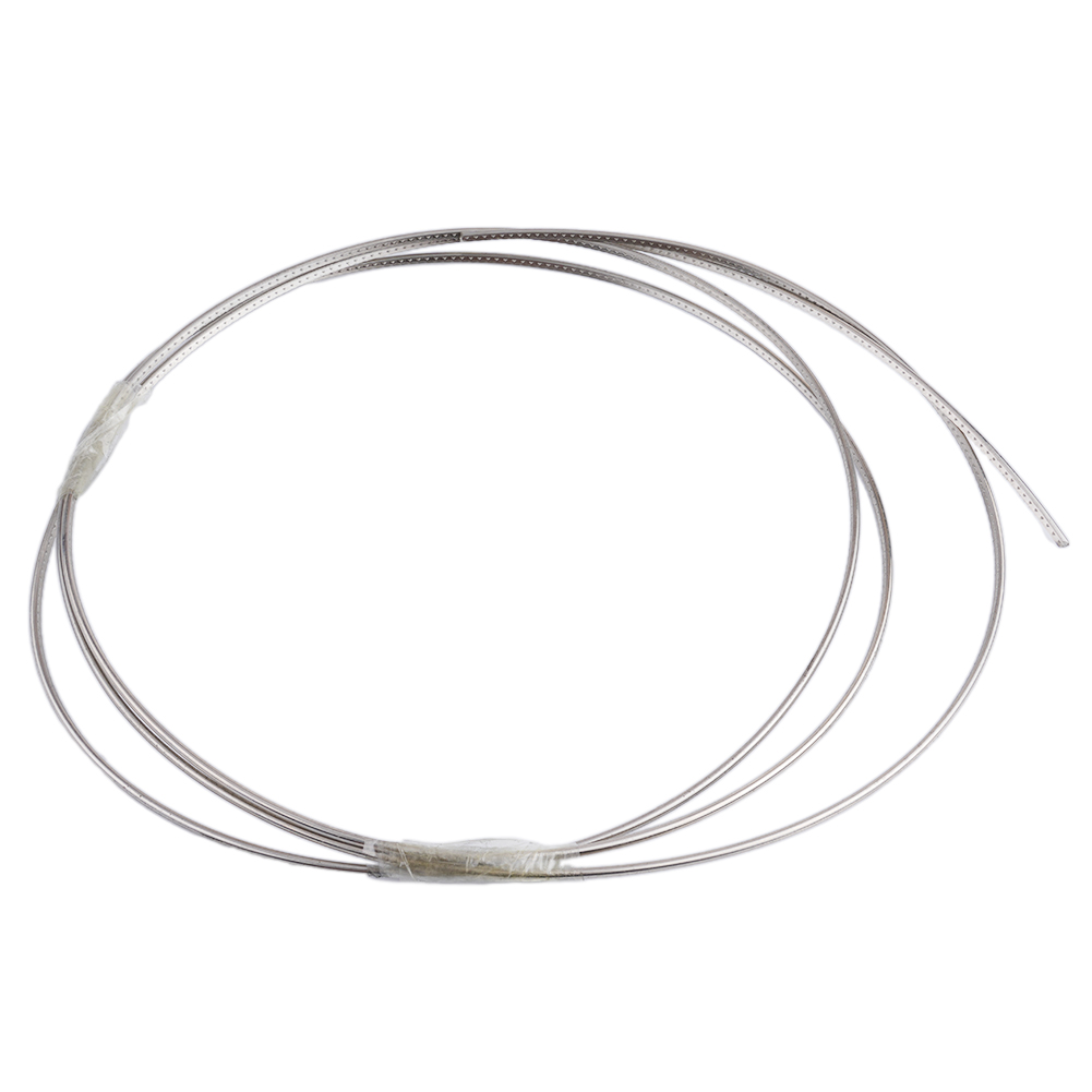 Cupronprison-Fil de frette pour touche, idéal pour les guitares acoustiques et électriques, longueur 8 pieds avec annulation de 1 6mm à 2 9mm: Gris clair