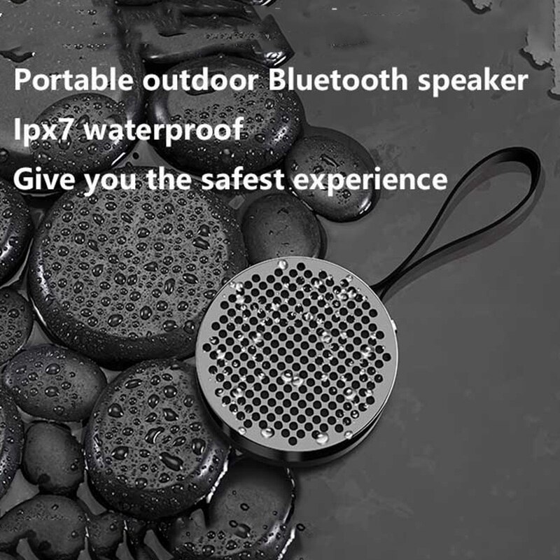 Draagbare Subwoofer Bluetooth Speaker IPX67 Professionele Waterdichte Ingebouwde Voice Control Draadloze Bluetooth Subwoofer