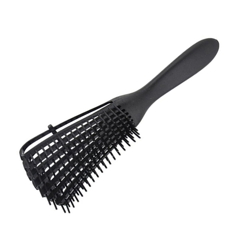 1 pz spazzola districante per capelli ricci antiscivolo in gomma polpo spazzola per capelli pettine spazzole per massaggio del cuoio capelluto accessori per il bagno