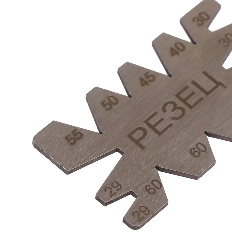 Machining Threads Screw Cutting Gauge Stainless Steel Angle Arc Model Angles Measure Tool Measuring Gauging Tools Gauges