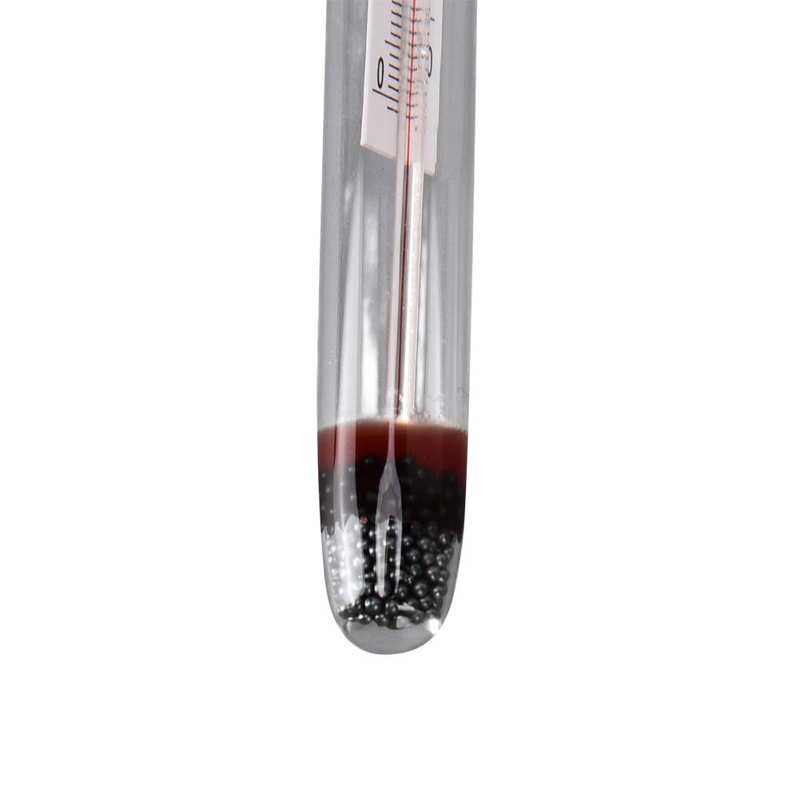 Test Water Temperature Thermometer Tropical Fish Glass Thermometer with Suction Cup for Fish Tank