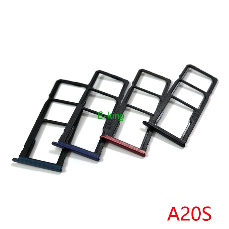 For Samsung Galaxy A10S A107 A20S A207 Sim Card Slot Tray Holder Sim Card Reader Socket