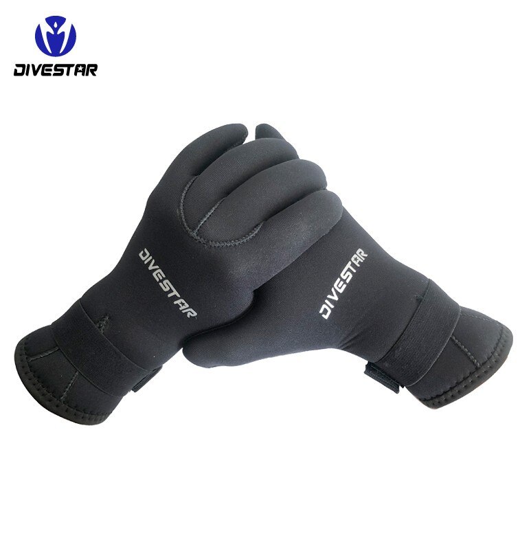 5mm Neoprene Scuba Diving Gloves - Anti-Scratch, Warm Silicone for Spearfishing & Snorkeling
