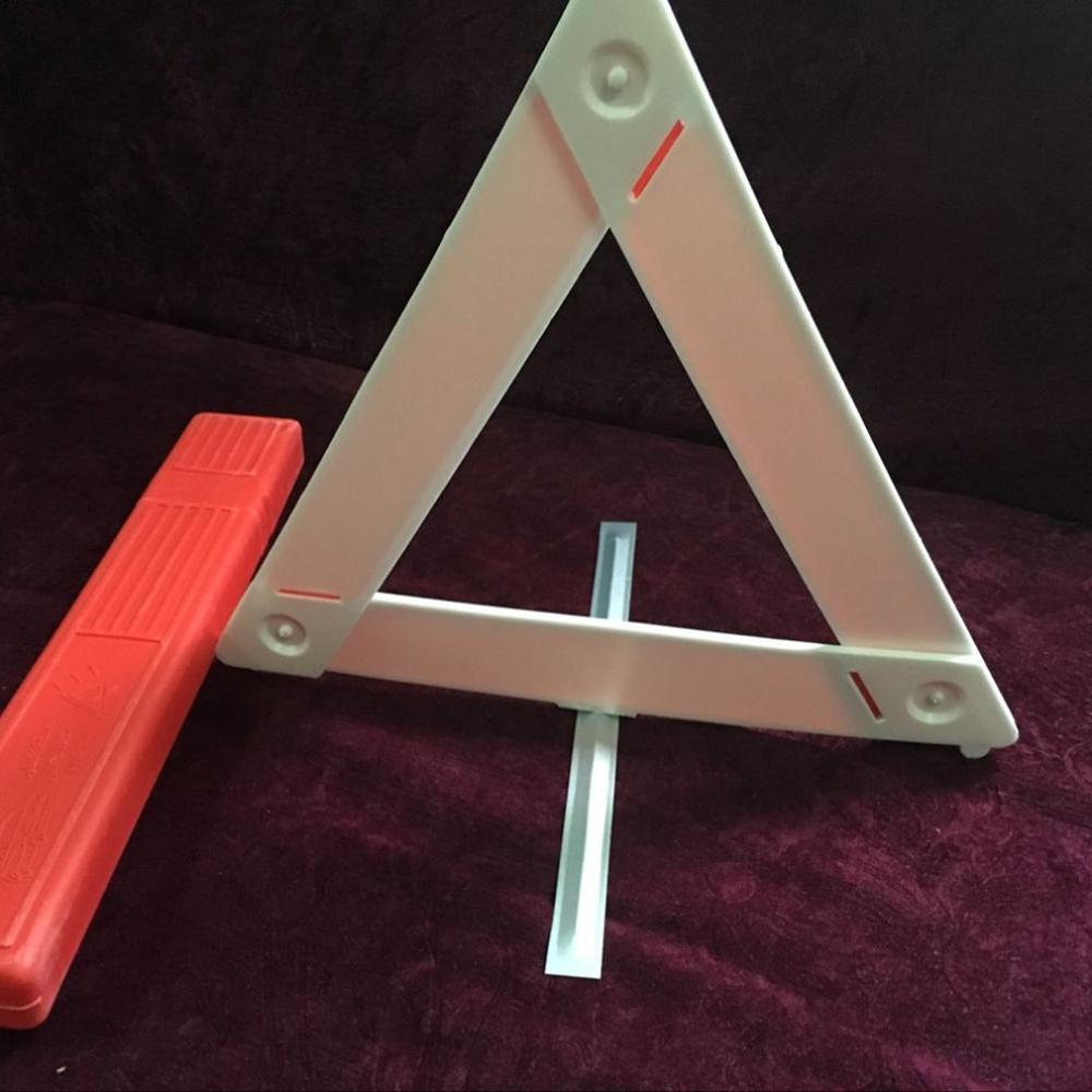 Voiture trépied voiture Triangle panneau d'avertissement voiture réfléchissant Parking temporaire Kit outil trépied voiture outils spéciaux