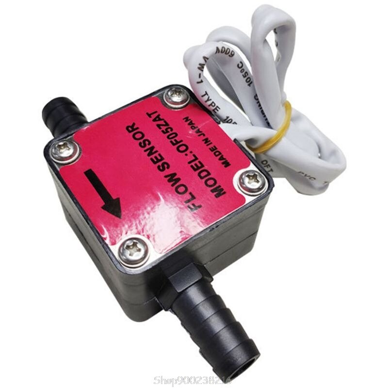 3" Flow Meter Indicator Sensor Counter Hall Flowmeter Lubricating Multipurpose Oil Fuel Gas Milk Water Liquid S05 20