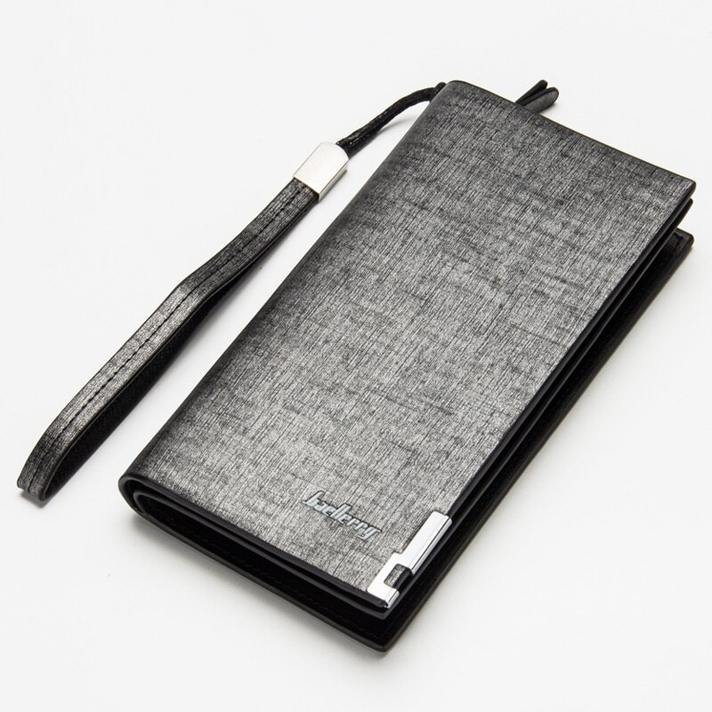 Clutch Male Wallet Men Baellerry Wallets Wristlet Men Clutch Bags Coin Purse Men's Wallet Leather Male Purse portemonnee