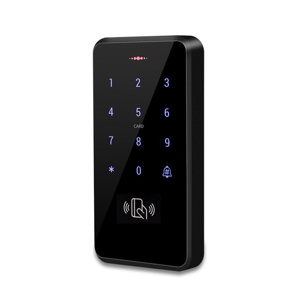 IP68 Waterproof Access Control Keypad Outdoor 125KHz RFID Access Controller Touch Door Opener System Electronic EM4100 Key Card
