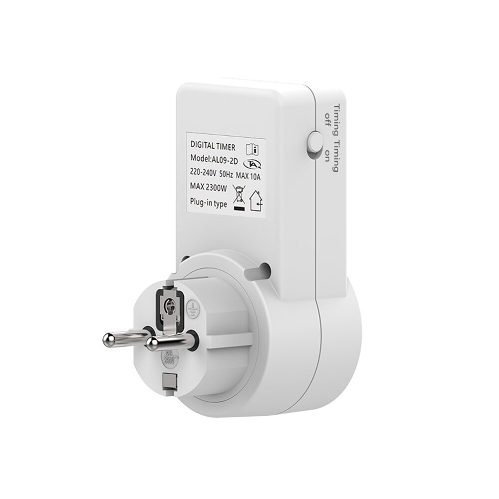 Electric EU Plug Countdown Socket Universal Socket Plug-in Timer Switch Timer ControlPhone Battery Electric car charge Electric