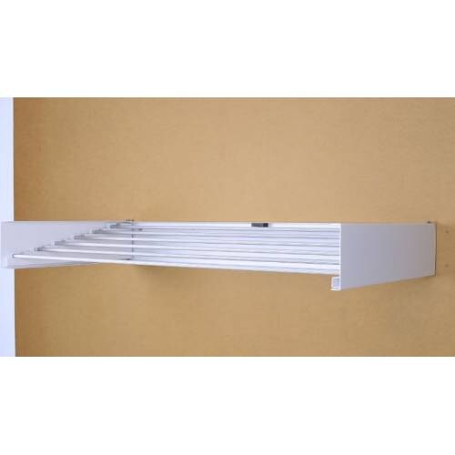 Wall Mounted Laundry Dryer Hanger: White