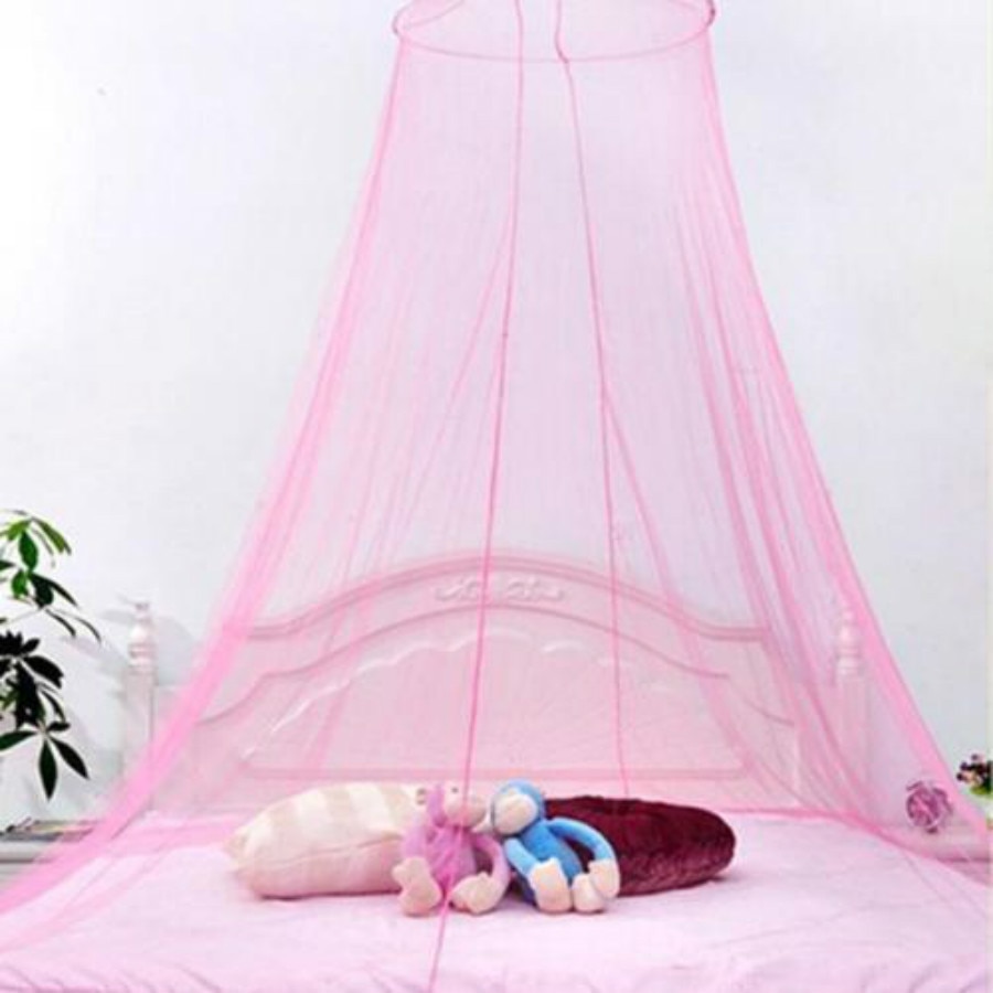 Kuppel prinsesse seng baldakin myggnett barnelek telt gardin for baby girl room