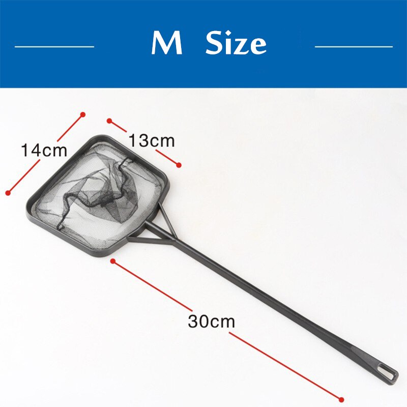 Fishing Net Square Hand Net For Goldfish Household 27/30/40CM Portable Aquarium Fish Dips Nets Pockets Dropshiping Good: M