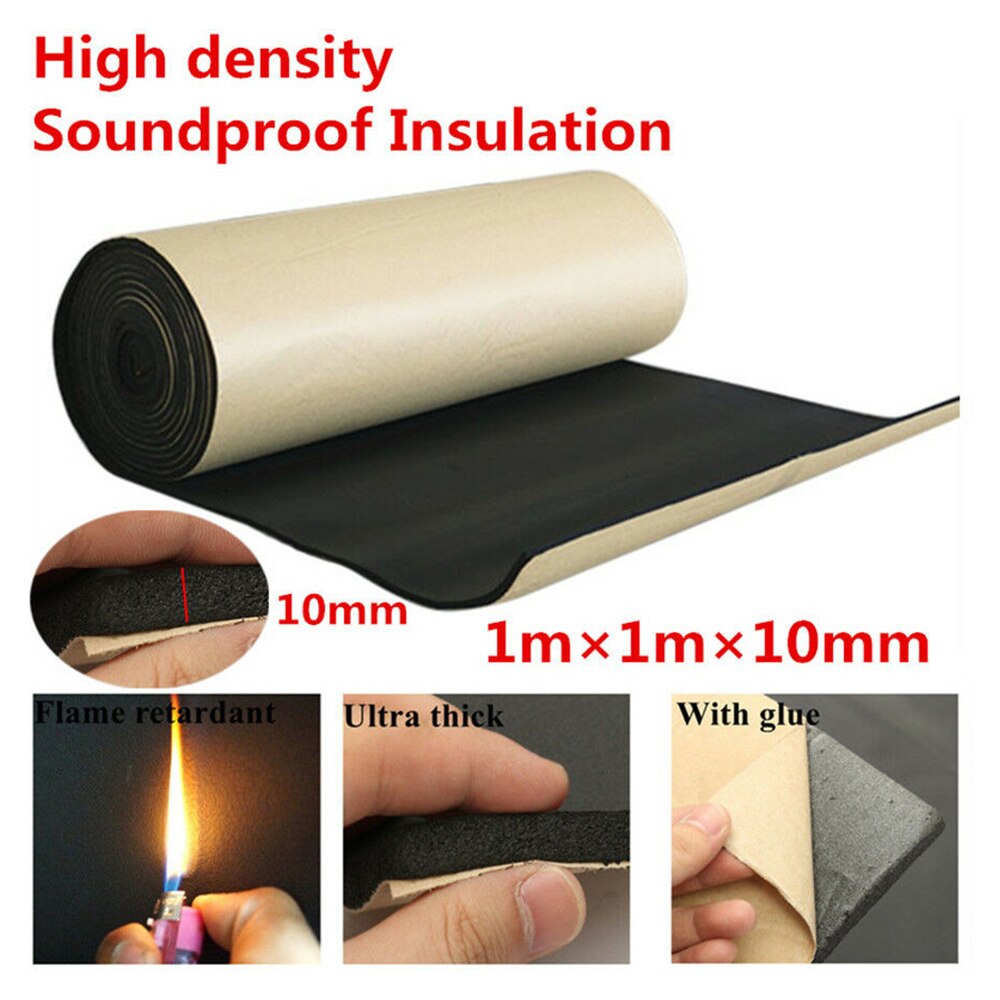 thumbnail image 2 of MODIGT 80x40 Inch Sound Deadener Mat – 10mm Thick, Self-Adhesive Heat & Noise Insulation 2 of 3