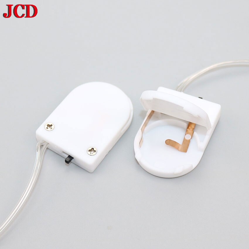 Jcd 1Pcs CR2032 Knoopcelbatterij Socket Holder Case Cover Met Aan/Uit Schakelaar 3V X1 6V Batterij Opbergdoos