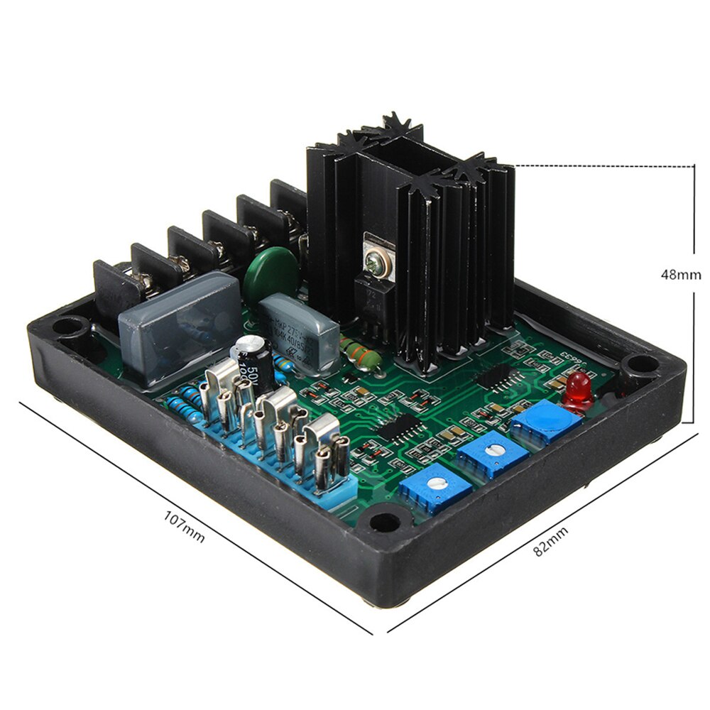 Automatisk spændingsregulator børsteløse excitationsregulatorer modul gavr -8a til universal avr generator