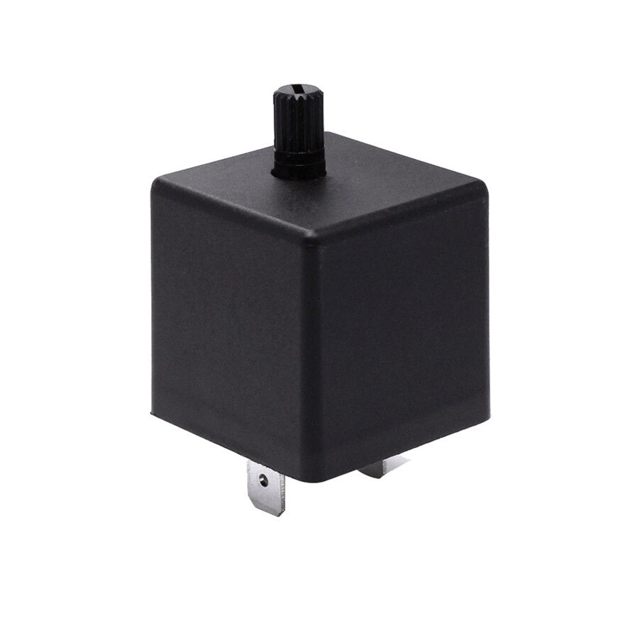 Cf14 3 pin justering 12v led blinklys relé bil blinklys indikator blinklys svart og slitesterk praktisk  l0417