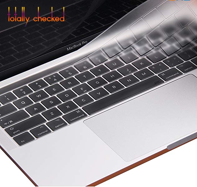 Dla Apple Macbook Air Pro Retina 11 12 13 15 17 touch bar 13.3 15.4 2017 osłona klawiatury skóry Euro ue wersja europejska