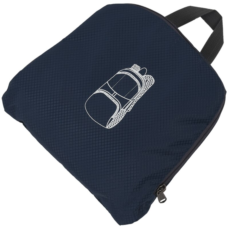 Foldable Waterproof Backpack 35L Lightweight Portable Rucksack Outdoor Large Nylon Pack Trekking Bag for Camping Traveling Hikin