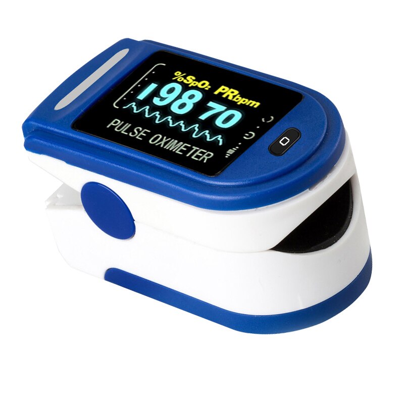 Medidor de medição do sensor de oxigênio no sangue para casa esportes oxímetro de dedo oximetr: 1