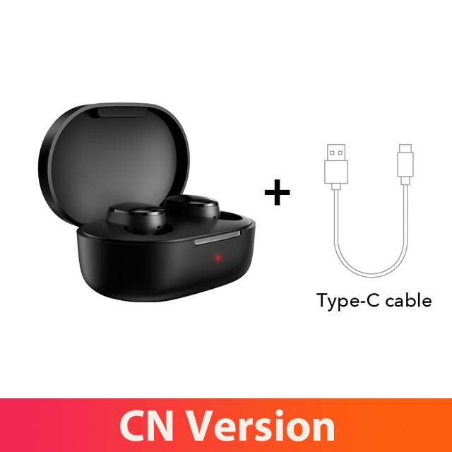 Xiaomi – écouteurs sans fil mi true basic 2s Redmi AirDots 2s, Bluetooth 5.0, commande tactile, TWS, de jeu, USB C: 2S and Cable